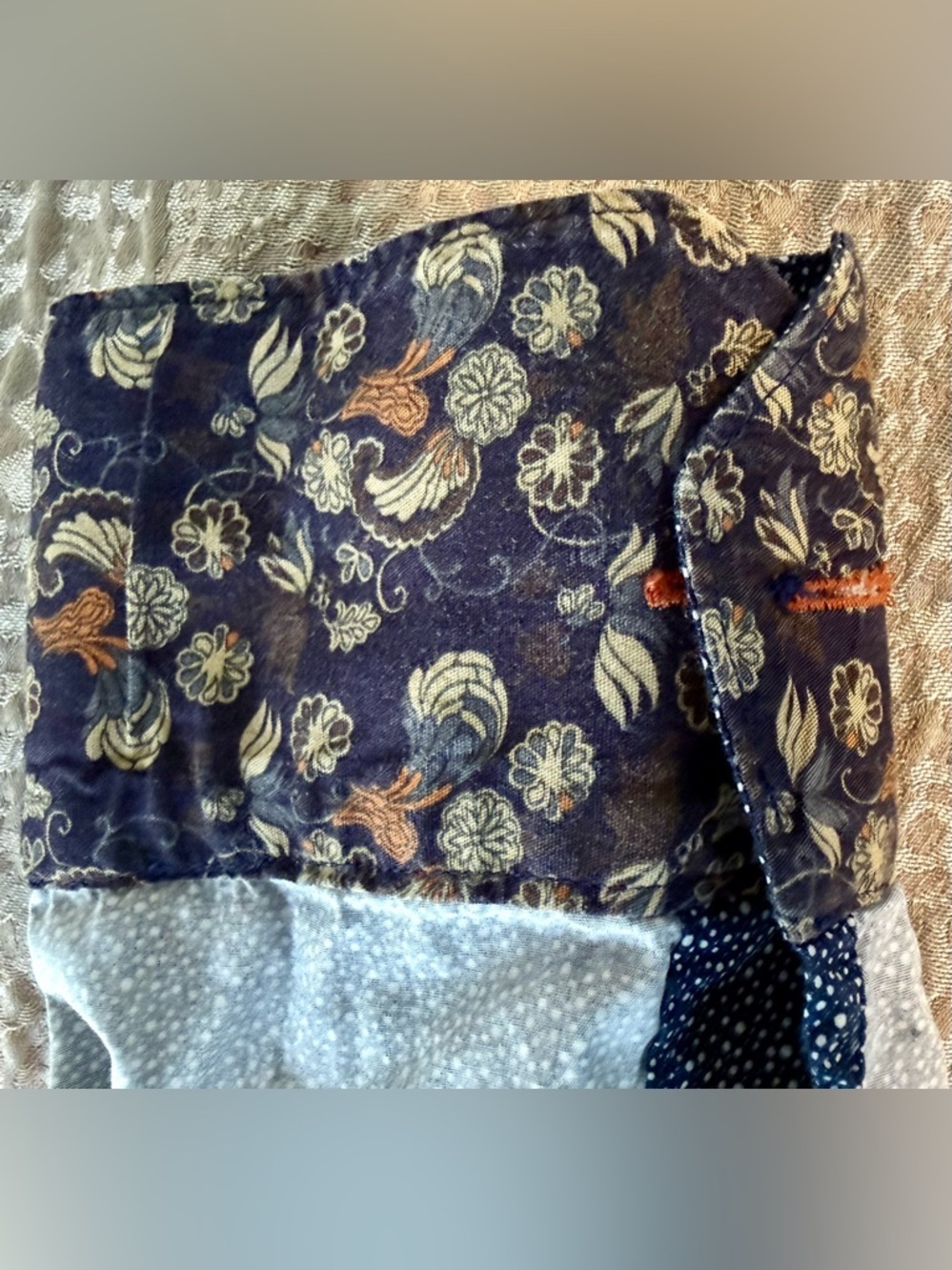 Paul Smith Made in Italy Shirt Mens 15 Blue Polka Dot Luxury - Picture 7 of 11